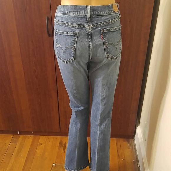 Levi's Boot Cut 515 jeans size 8 S/C - Picture 2 of 9